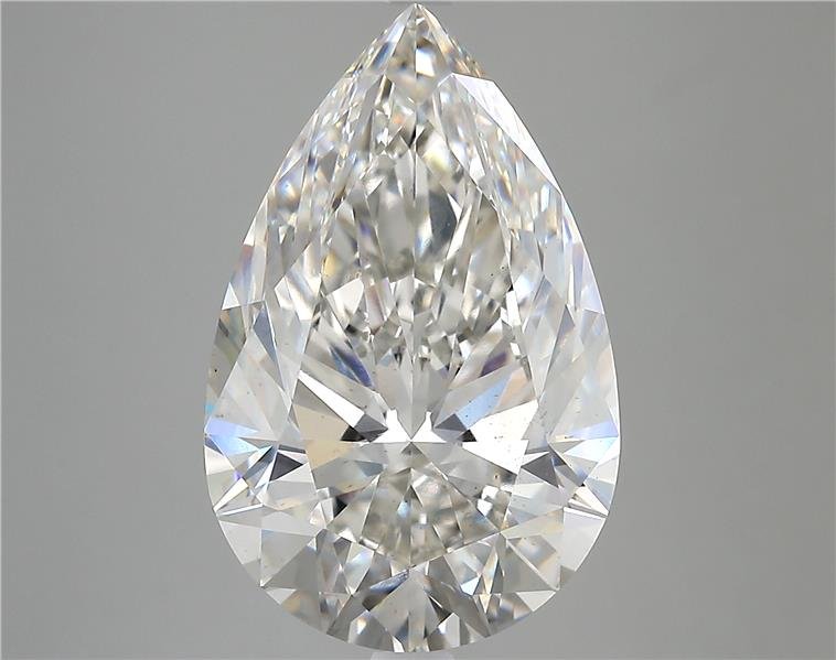 7.44ct G VS2 Rare Carat Ideal Cut Pear Lab Grown Diamond