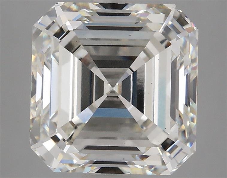 4.70ct H VS1 Excellent Cut Asscher Lab Grown Diamond