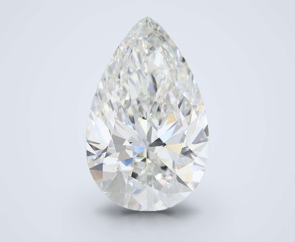 7.08 Carat Pear Lab Diamond