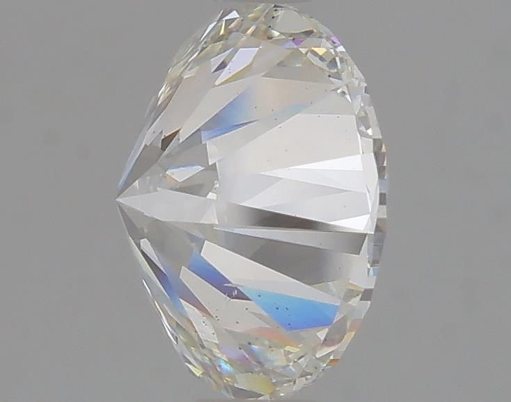 3.21ct F SI1 Rare Carat Ideal Cut Round Lab Grown Diamond