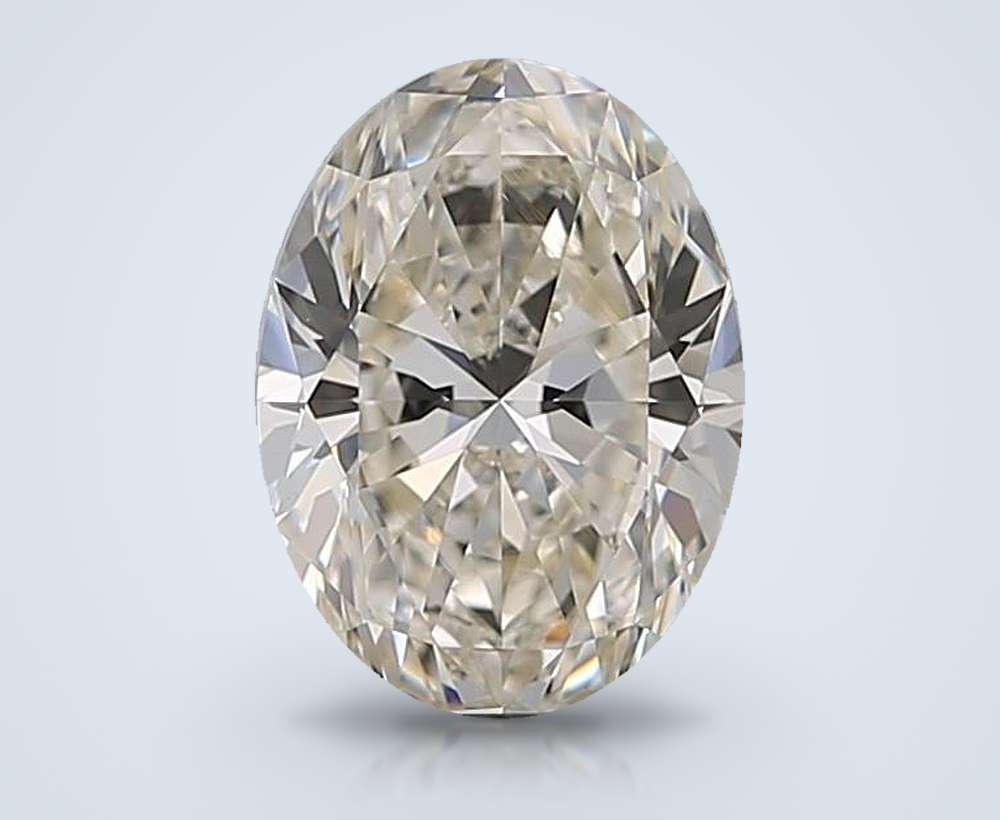 1.71 Carat Oval Natural Diamond
