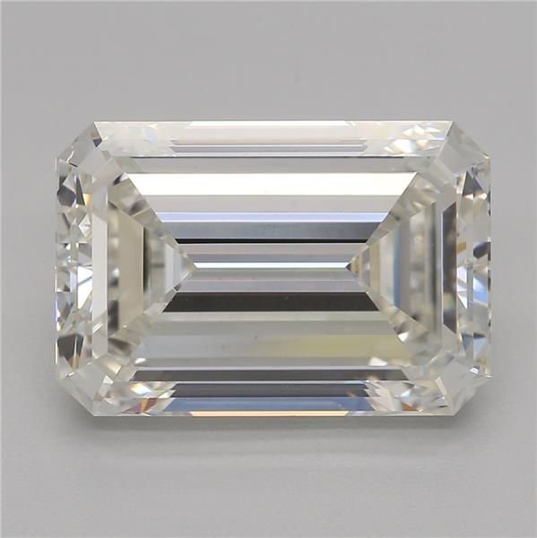 4.01ct G VVS2 Rare Carat Ideal Cut Emerald Lab Grown Diamond