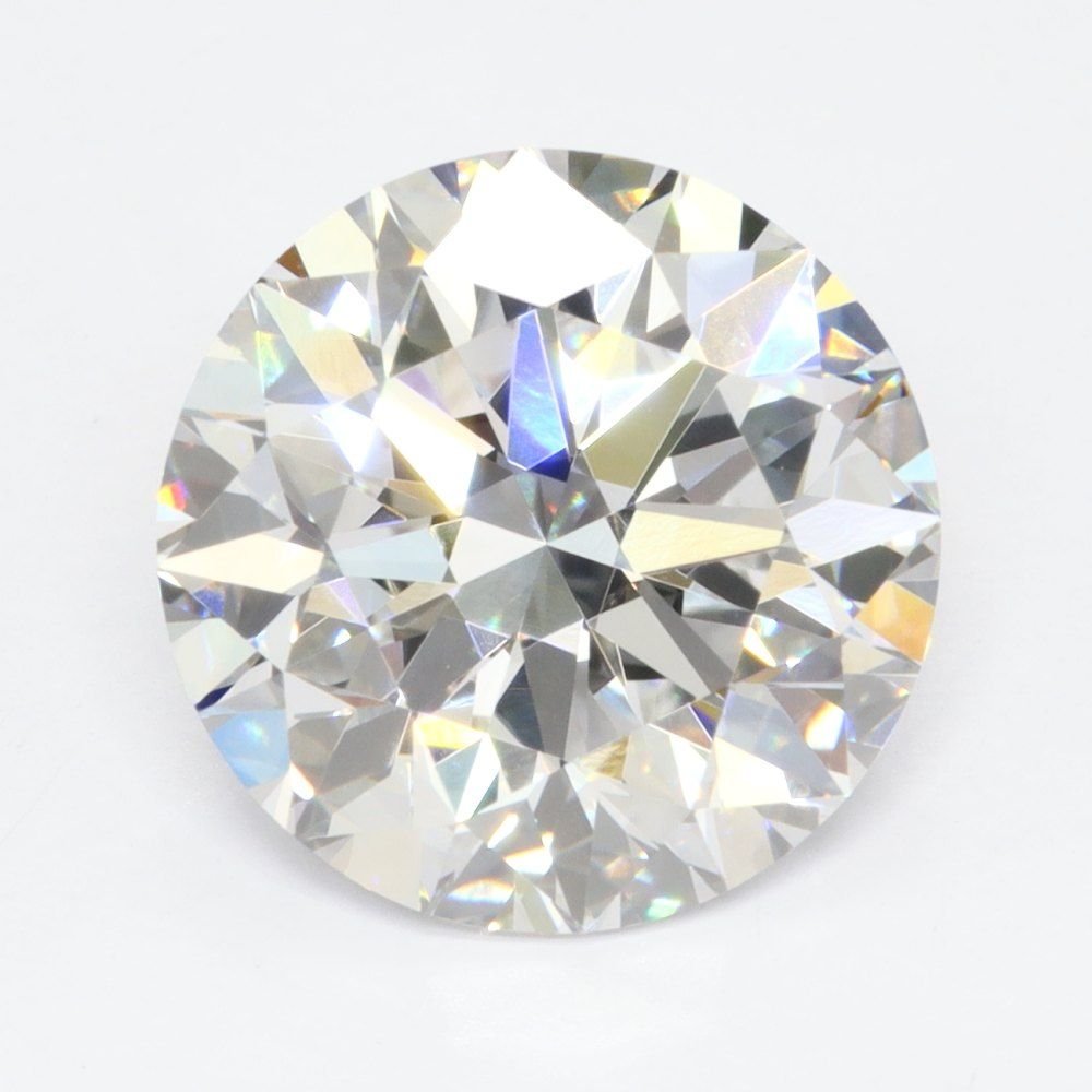 3.51ct E VVS2 Excellent Cut Round Lab Grown Diamond