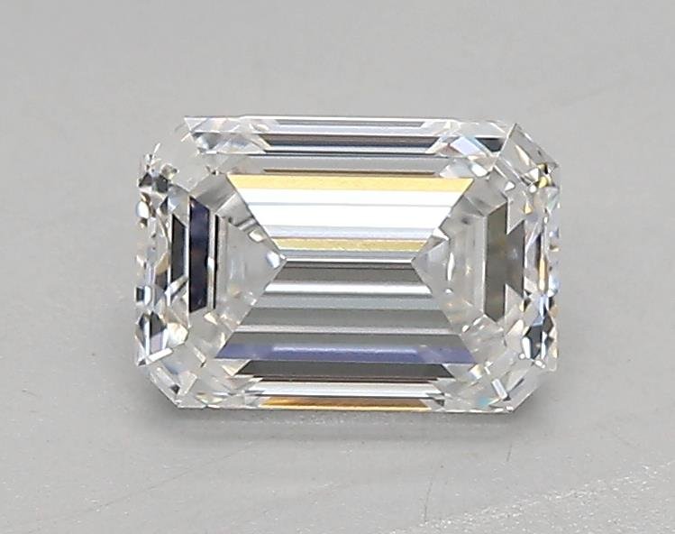 0.81ct D VVS2 Rare Carat Ideal Cut Emerald Lab Grown Diamond