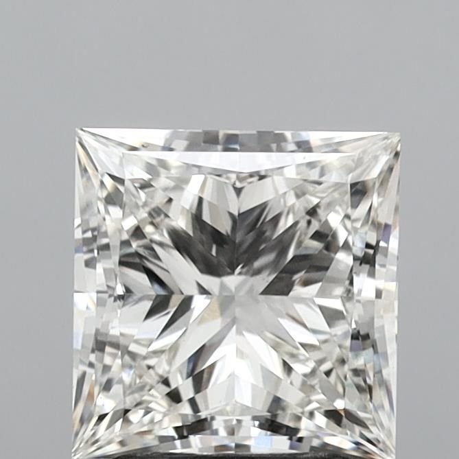 2.52ct I VS1 Rare Carat Ideal Cut Princess Lab Grown Diamond