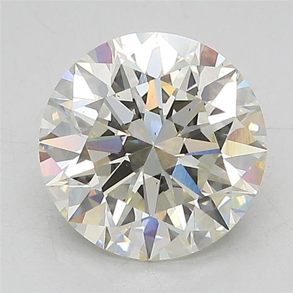 2.17ct J VS2 Rare Carat Ideal Cut Round Lab Grown Diamond