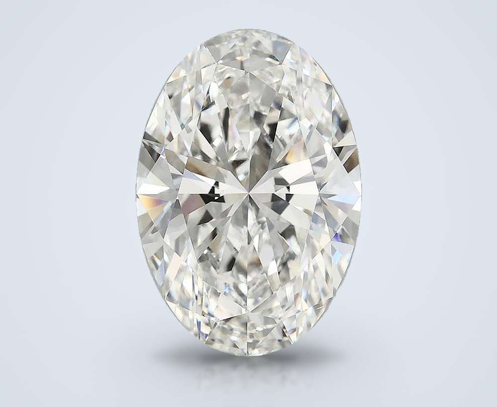 6.51 Carat Oval Lab Diamond