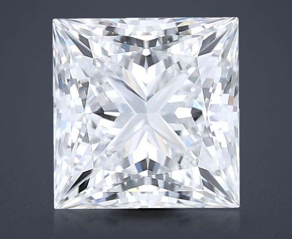 1.58 Carat Princess Lab Diamond