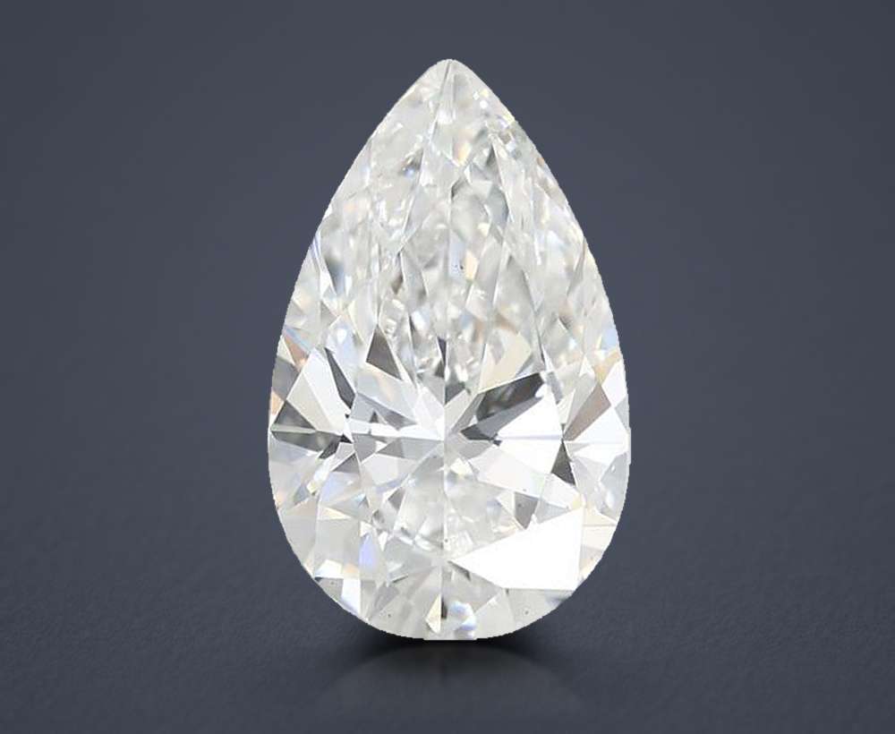 1.82 Carat Pear Lab Diamond