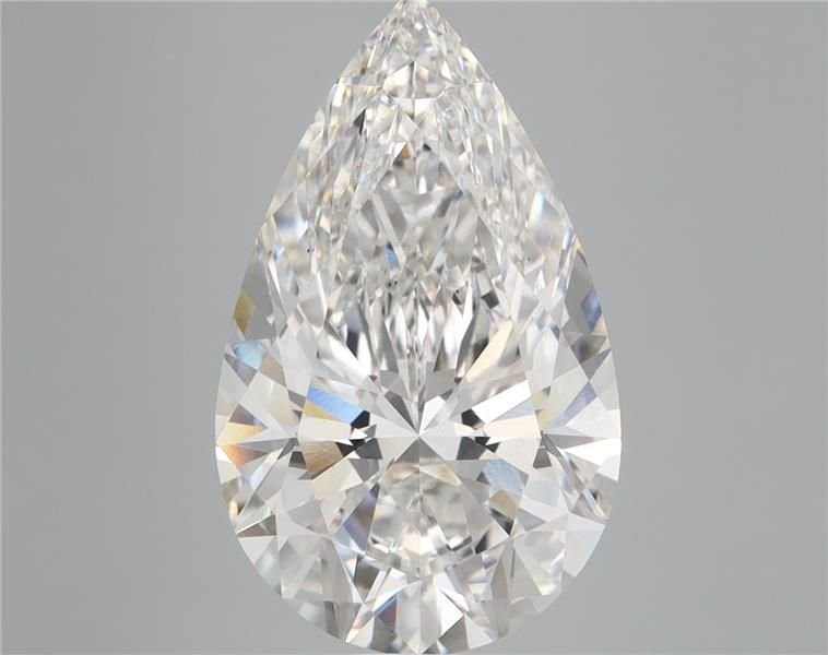 6.02 Carat Pear Lab Diamond