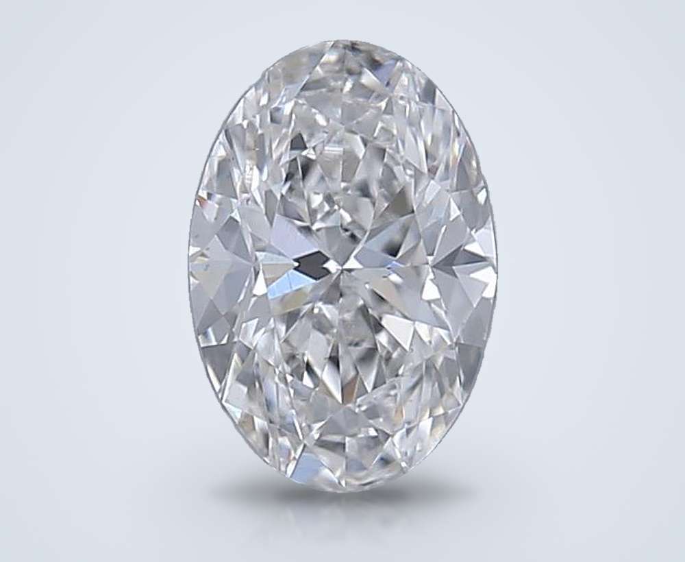 0.80 Carat Oval Natural Diamond