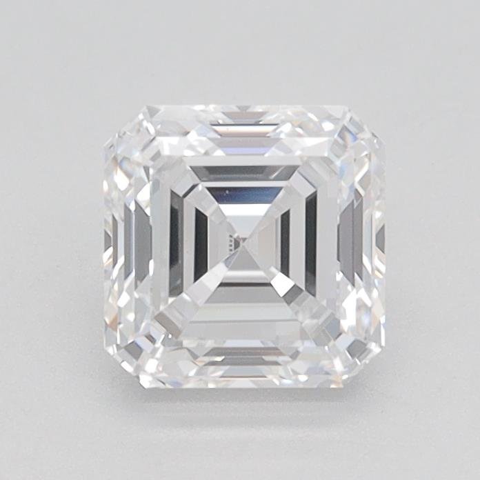 1.00ct D VVS2 Very Good Cut Asscher Lab Grown Diamond