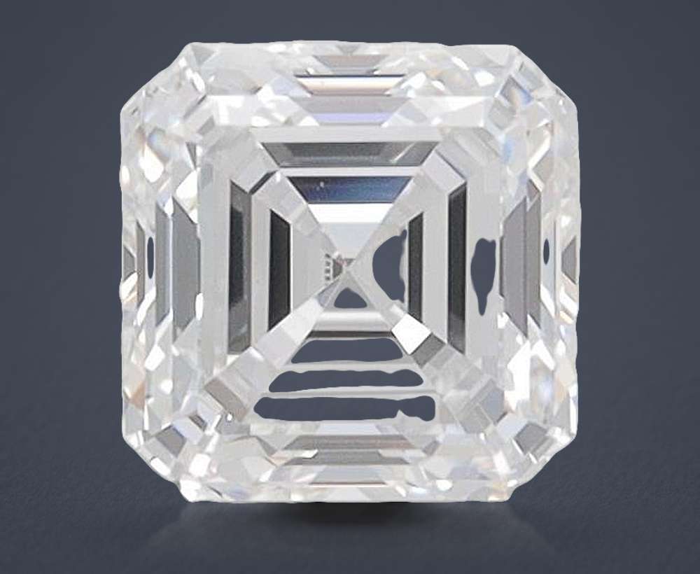 1.00 Carat Asscher Lab Diamond