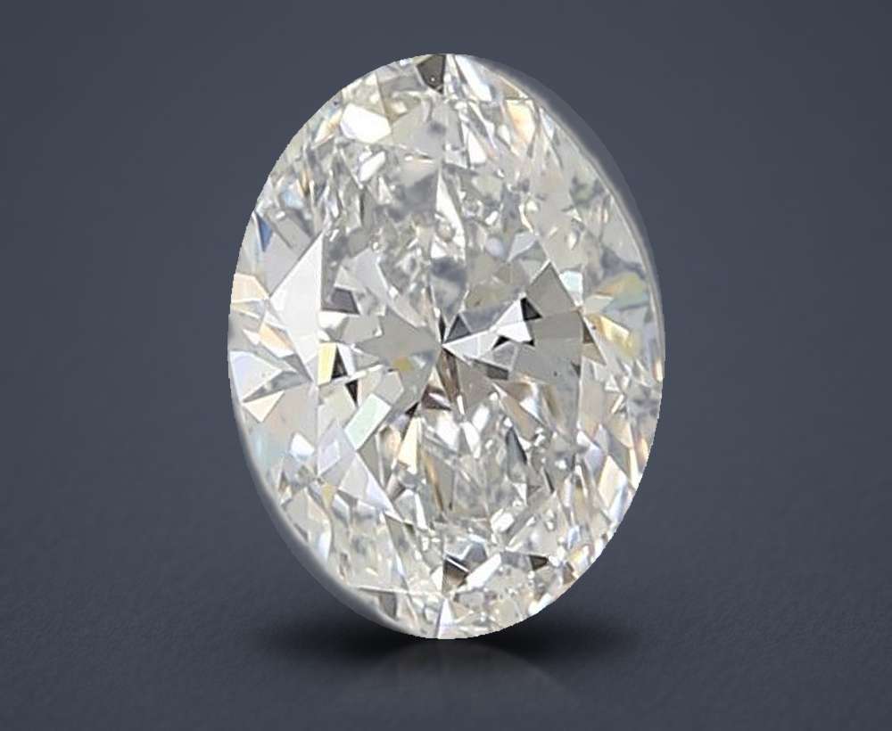 0.96 Carat Oval Lab Diamond