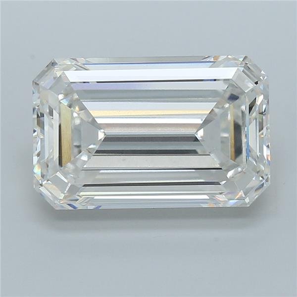 10.02ct F VS1 Rare Carat Ideal Cut Emerald Lab Grown Diamond