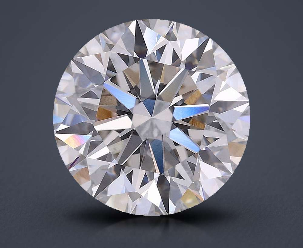 3.08 Carat Round Lab Diamond