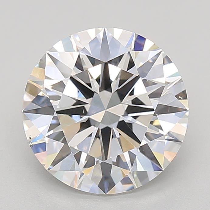 2.90ct E VS1 Rare Carat Ideal Cut Round Lab Grown Diamond