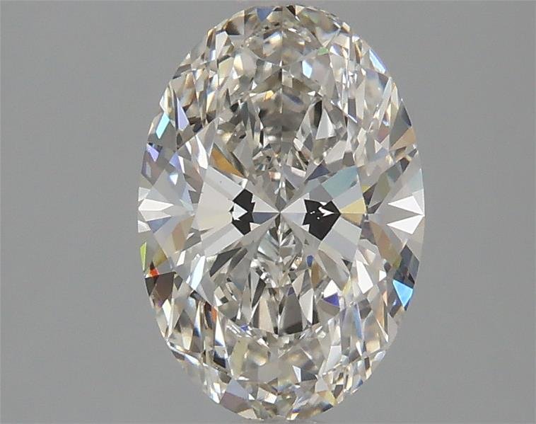 1.66ct H VS1 Rare Carat Ideal Cut Oval Lab Grown Diamond