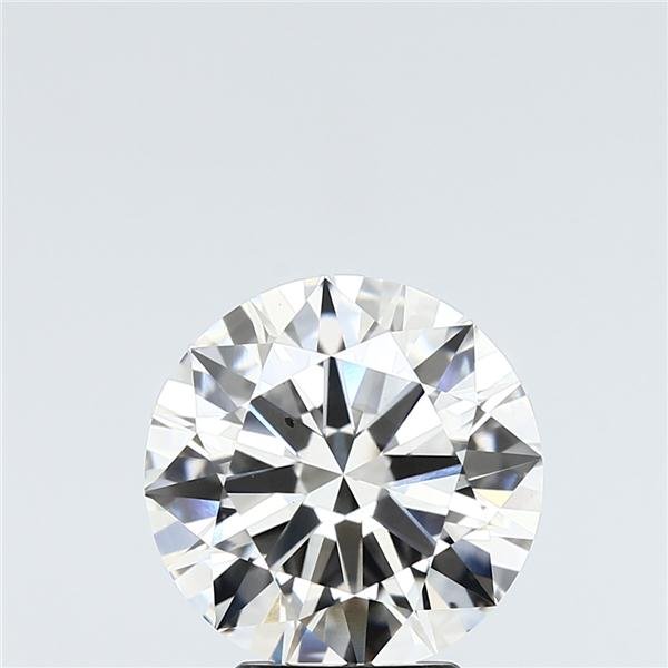 3.50ct H VS2 Excellent Cut Round Lab Grown Diamond