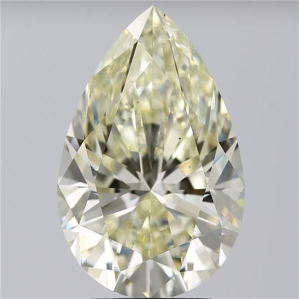 3.06ct K VS2 Rare Carat Ideal Cut Pear Diamond