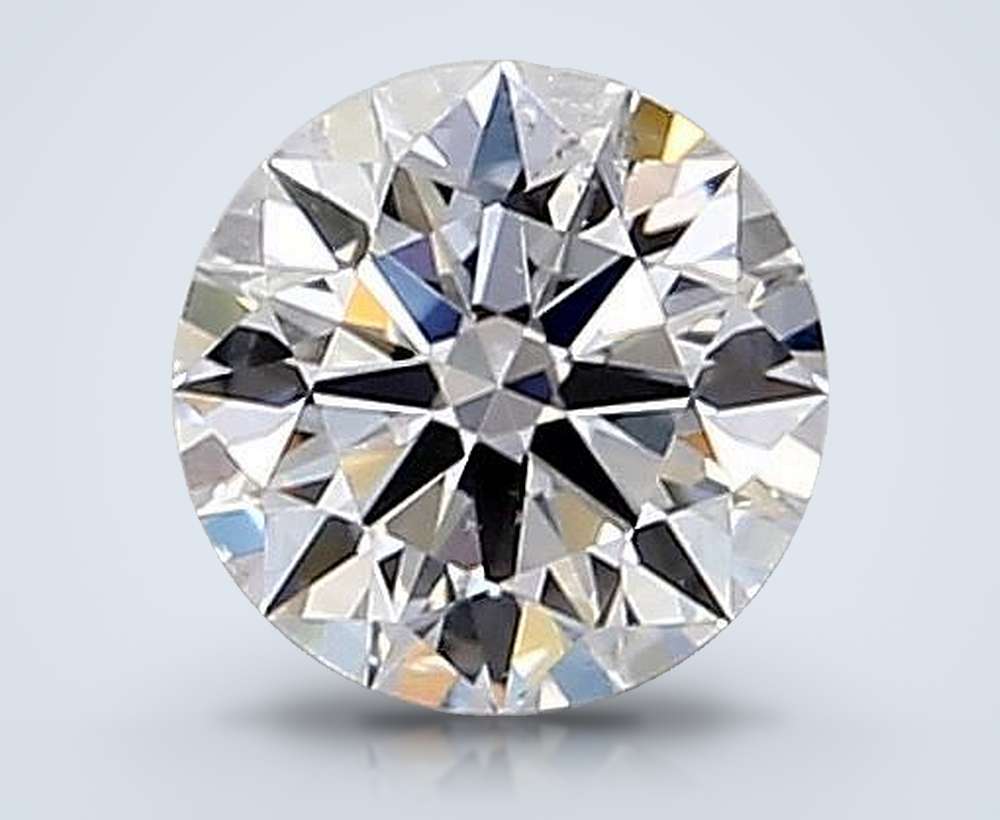 0.65 Carat Round Natural Diamond