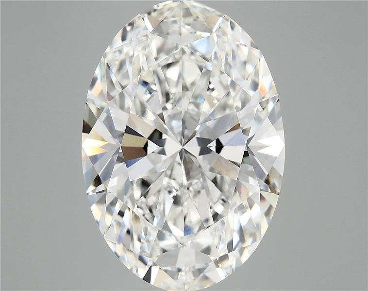 10.84ct F VVS2 Rare Carat Ideal Cut Oval Lab Grown Diamond