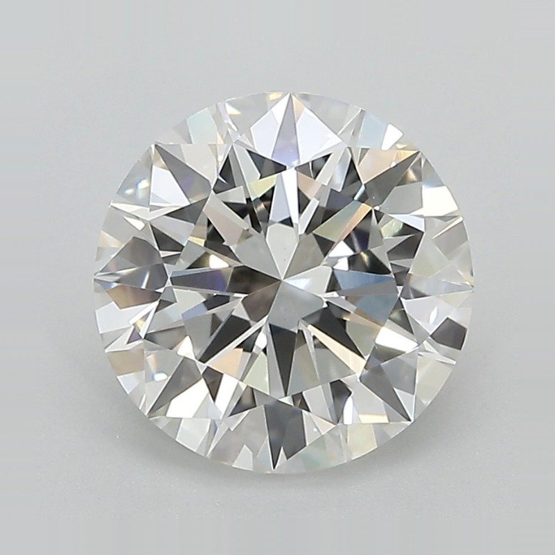2.71ct F VS1 Excellent Cut Round Lab Grown Diamond