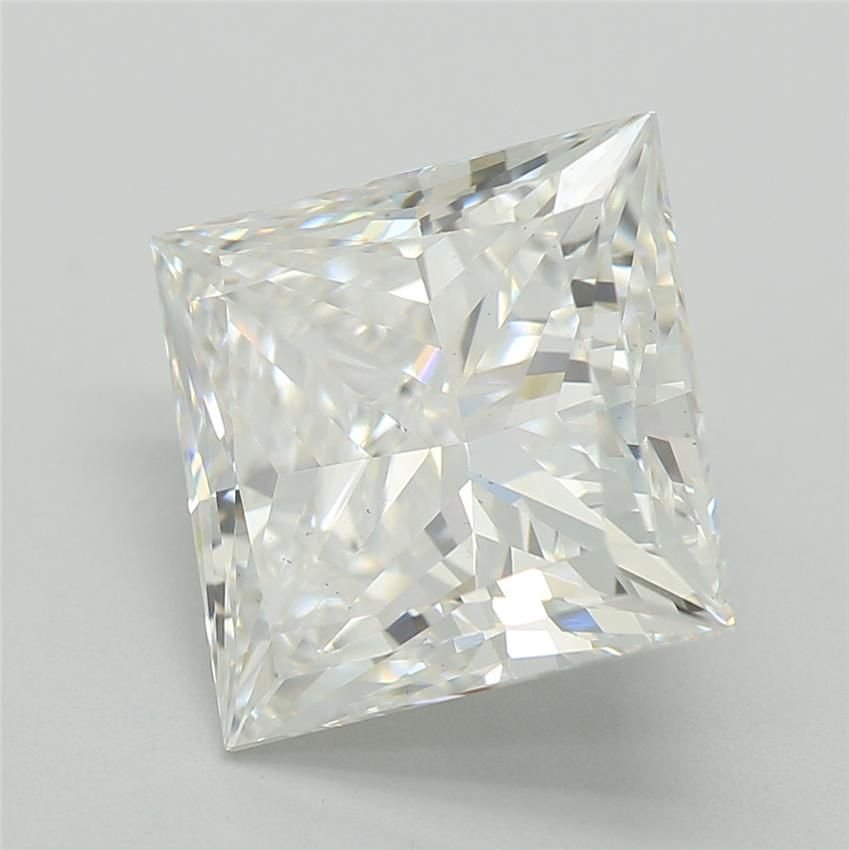 3.01ct E VS1 Rare Carat Ideal Cut Princess Lab Grown Diamond