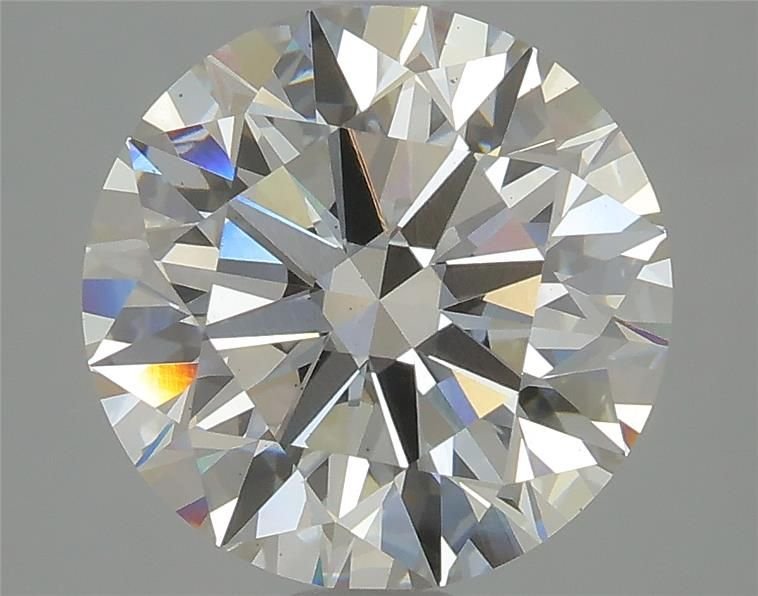 4.15ct H VS2 Rare Carat Ideal Cut Round Lab Grown Diamond