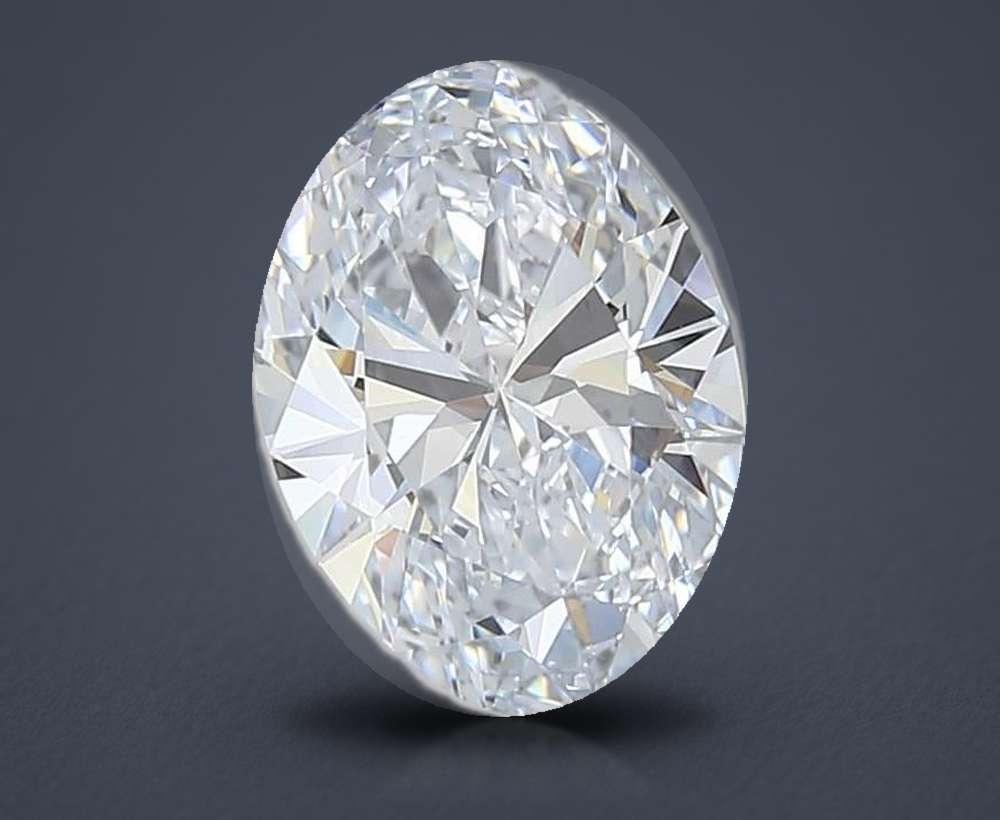 2.55 Carat Oval Lab Diamond