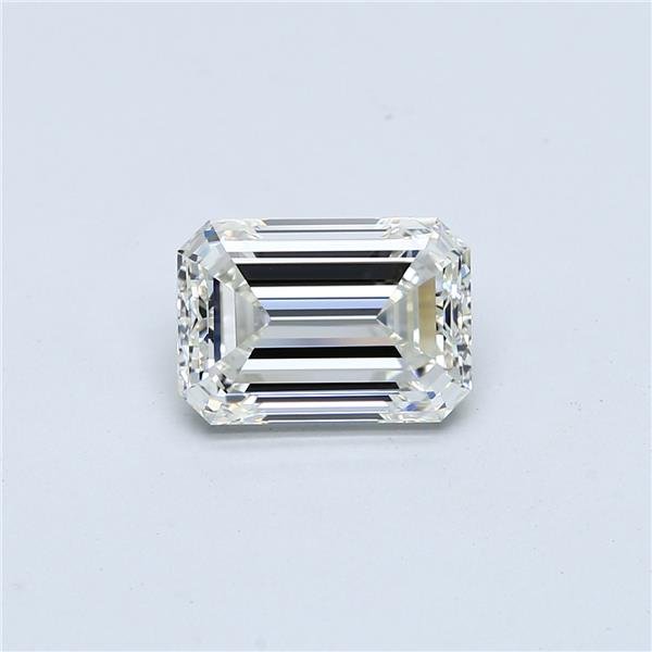 3.00ct J VVS1 Rare Carat Ideal Cut Emerald Diamond