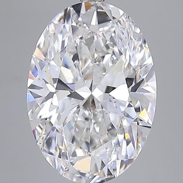 7.01 Carat Oval Lab Diamond