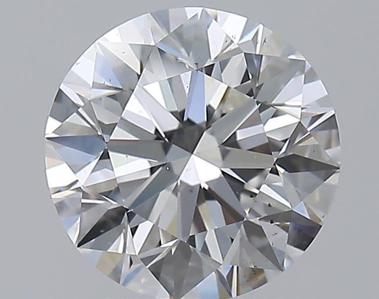 2.63ct F SI1 Rare Carat Ideal Cut Round Diamond