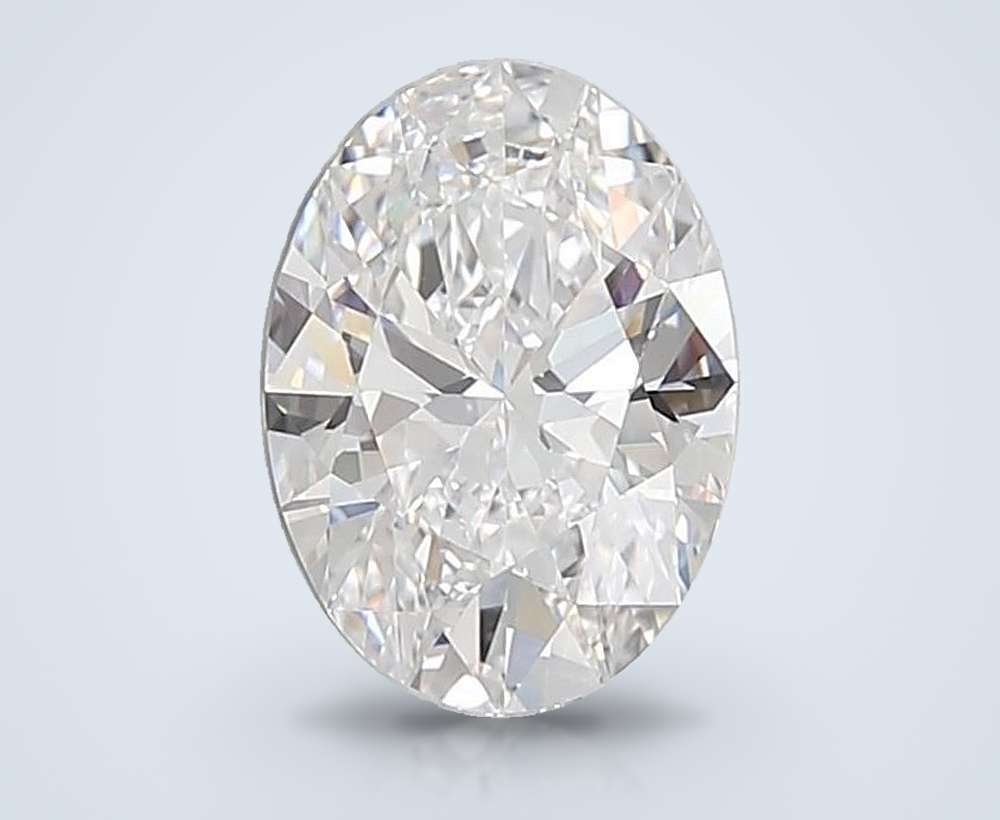 3.50 Carat Oval Lab Diamond