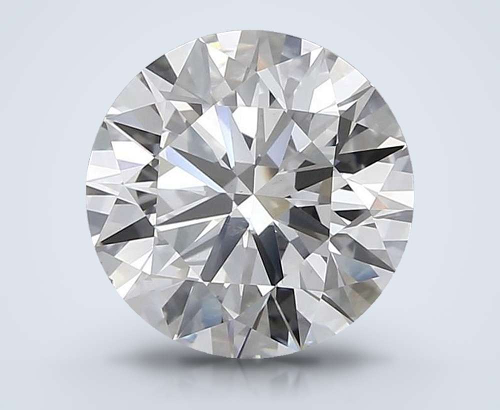 4.56 Carat Round Lab Diamond