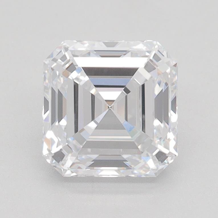 1.53ct D VS1 Rare Carat Ideal Cut Asscher Lab Grown Diamond