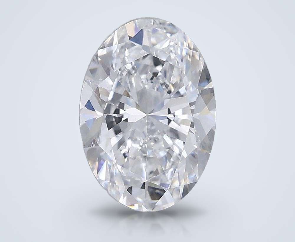 1.38 Carat Oval Lab Diamond