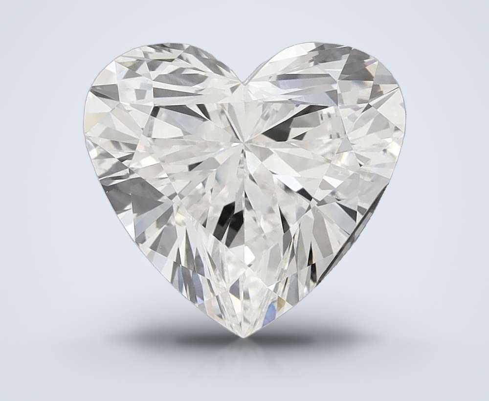 6.50 Carat Heart Lab Diamond