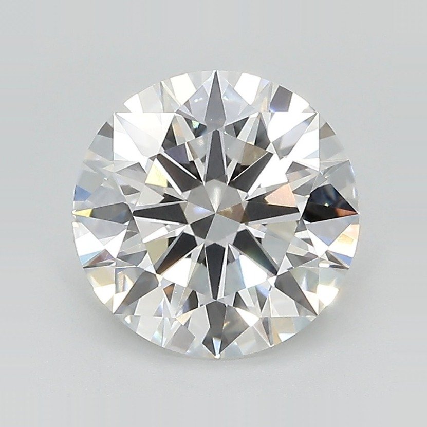 2.95ct D VVS2 Rare Carat Ideal Cut Round Lab Grown Diamond