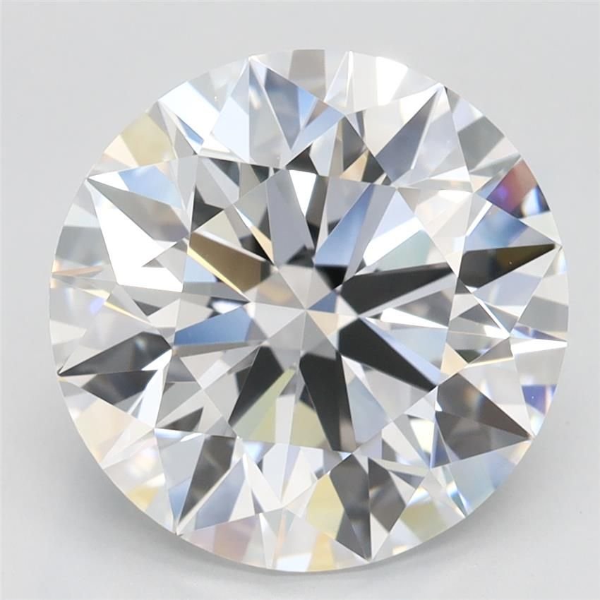 4.34ct D VVS1 Rare Carat Ideal Cut Round Lab Grown Diamond