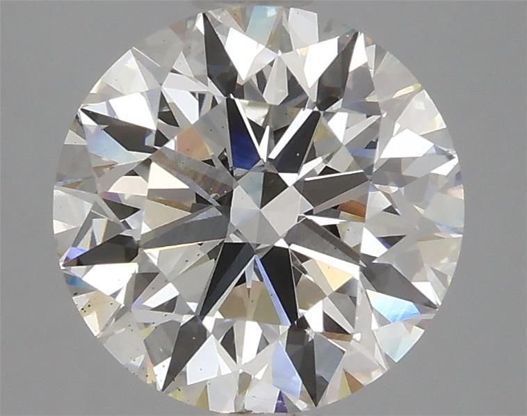 3.14ct H VS2 Excellent Cut Round Lab Grown Diamond