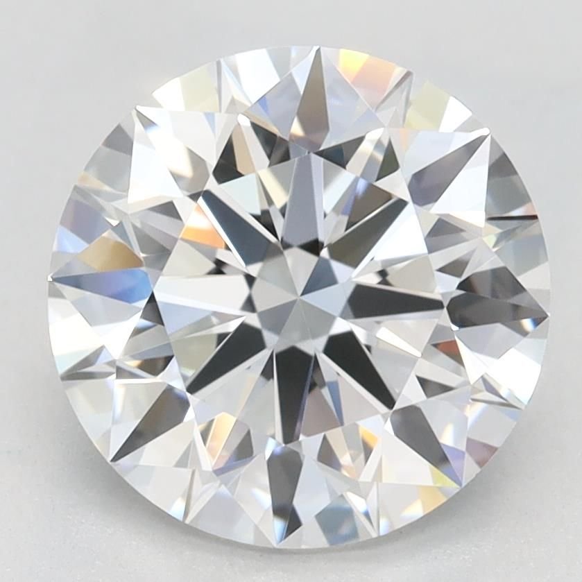 2.43ct D VVS1 Rare Carat Ideal Cut Round Lab Grown Diamond