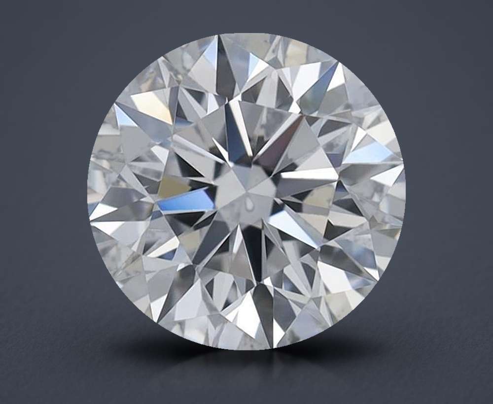 0.91 Carat Round Lab Diamond