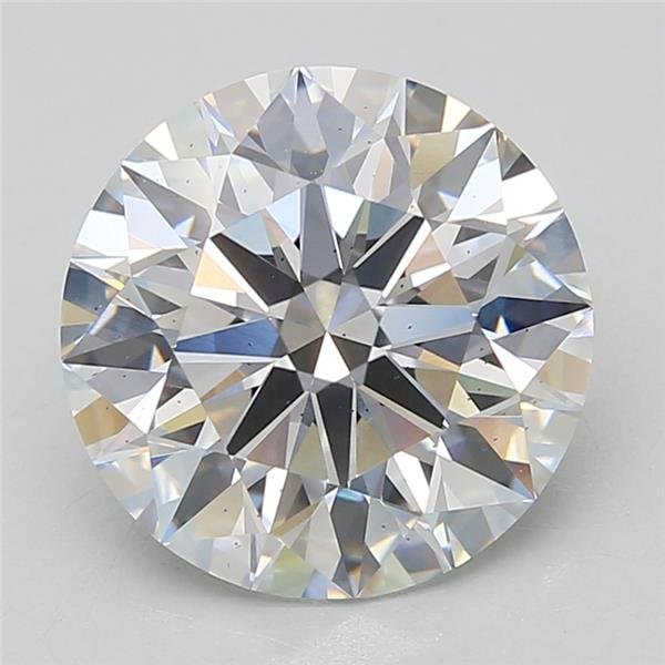 5.55ct E SI1 Rare Carat Ideal Cut Round Lab Grown Diamond