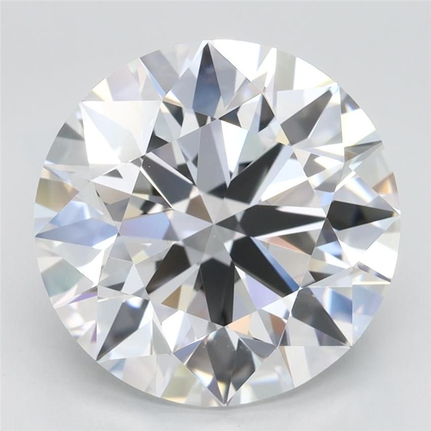 5.00ct D VVS2 Rare Carat Ideal Cut Round Lab Grown Diamond