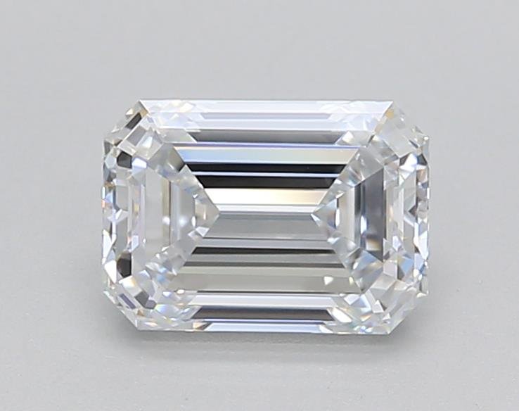 1.19ct D VVS2 Rare Carat Ideal Cut Emerald Lab Grown Diamond