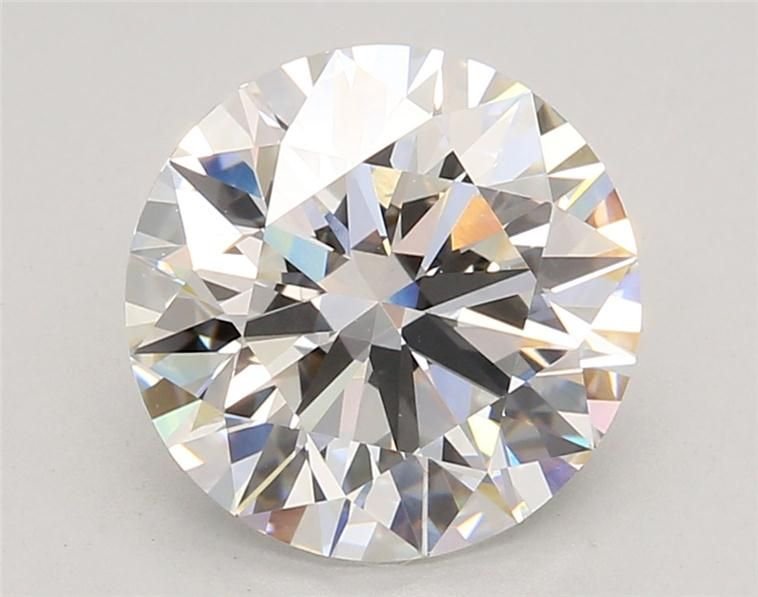3.54ct E VVS2 Rare Carat Ideal Cut Round Lab Grown Diamond