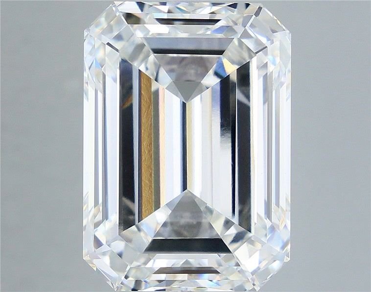16.03ct F VVS2 Rare Carat Ideal Cut Emerald Lab Grown Diamond