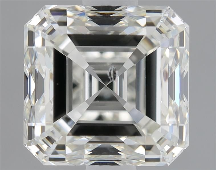 2.01ct J SI2 Very Good Cut Asscher Diamond