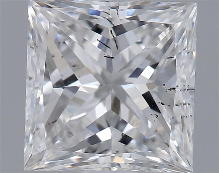 1.09ct F SI1 Very Good Cut Princess Lab Grown Diamond